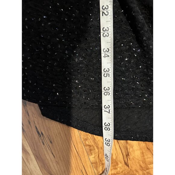LuLaRoe Elegant Carly Crystal Sparkle Black Dress – Size‎ Small (NWT) - Picture 6 of 8